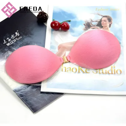 Thick Padded Silicone Push Up Strapless Bra