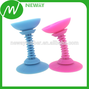 Portable Silicone Cell Phone Use Double Sided Sucker