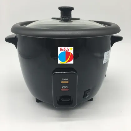 Black Drum Rice Cooker - Mini Electric Rice Cooker for German Home Kitchen (0.6L-2.8L)