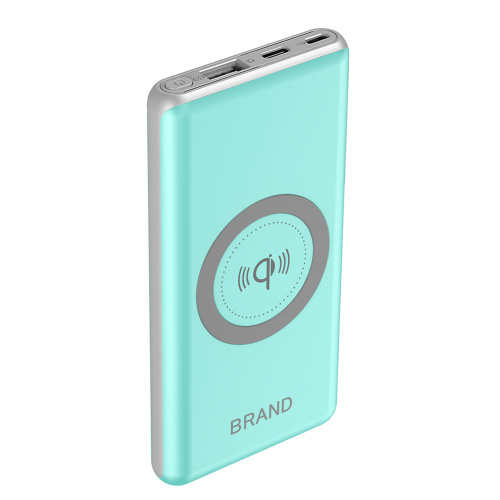 Fast wireless charging power bank 8000mah wireless charging
