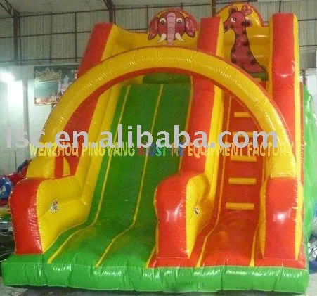 inflatable castle slide