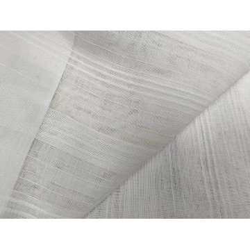 Tissu de rideau transparent de vente chaude à usage domestique