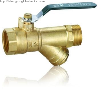 Brass Filter Ball Valve(FxM)