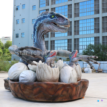 Sân chơi ném bóng ném bóng với Therizinosaurus