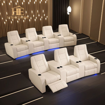 Electric Memory Function Villa Home Cinema Sofa with Video Room Seats