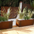 Rust Color Corten Steel Flower Planter