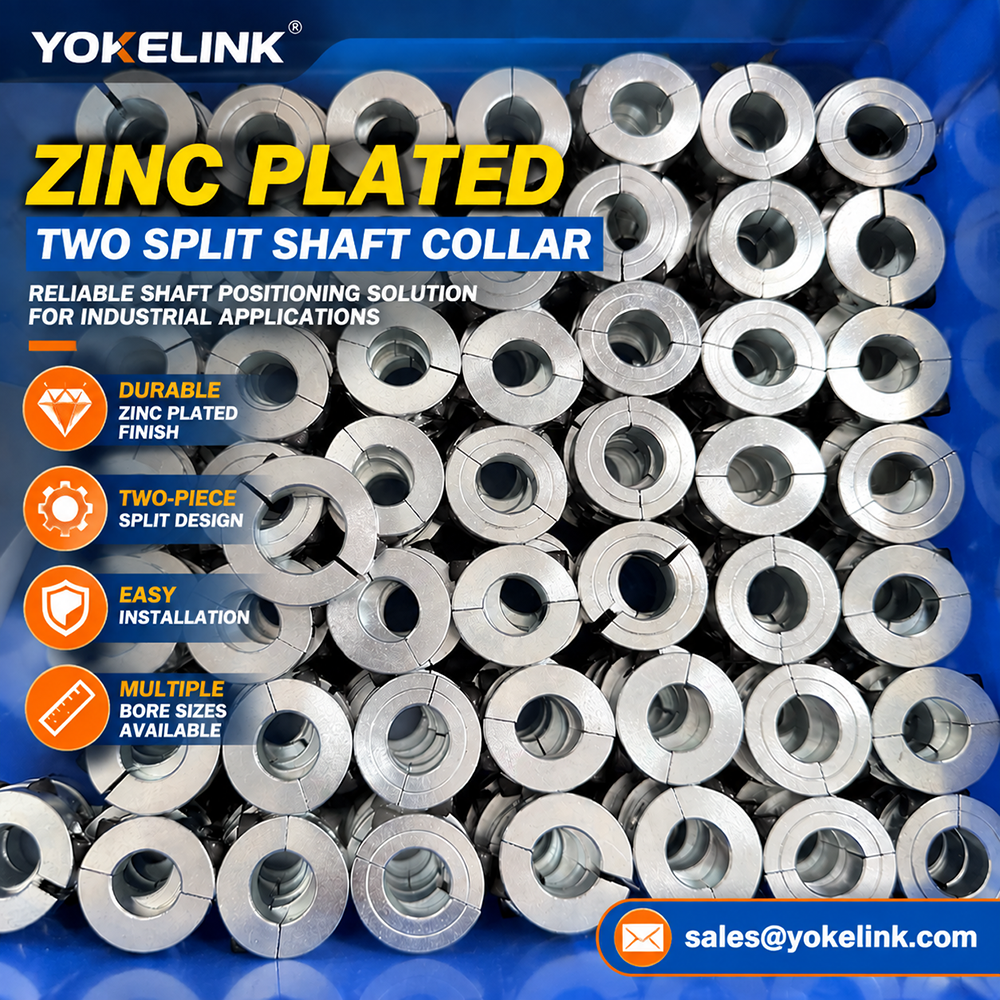 Zinc Plated Split Shaft Collar