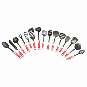 15pcs nylon kitchenware/utensils