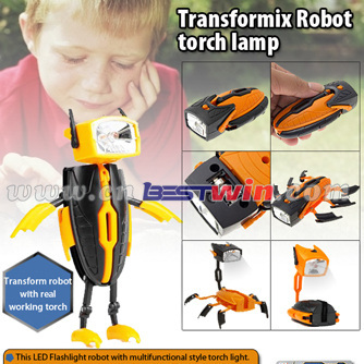 Transformix Robot Flashlight As Seen On Tv 