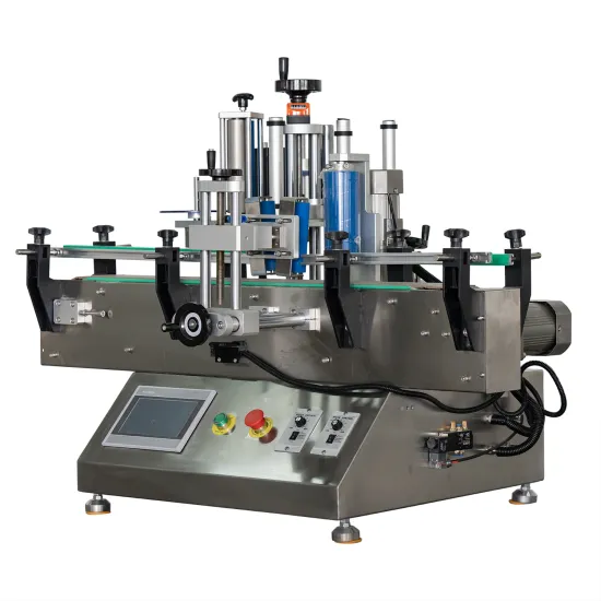 Fully Automatic Small Round Bottle Labeling Machine for Desktop