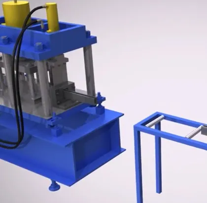 41x41 unistrut metal framing roll forming machine