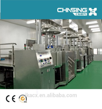 Shanghai Chasing Vacuum Paste Cream Homogenizing Machine