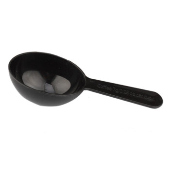 Black Plastic Coffee Scoop