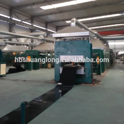 EP nylon conveyor belt for handling hot materials