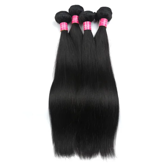 Shmily Human Hair Products Silky Straight Indian Virgin Hair Weaving Wholesale 100% Unprocessed Human Hair Extension Bundles