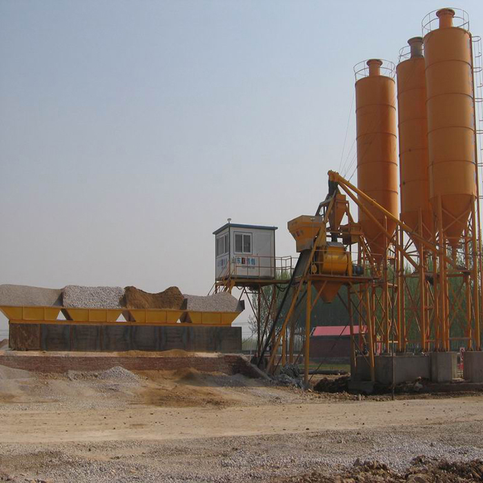 Stationary wet concrete batching plant Singapore for sale