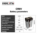 Holith CR9V -Batterien 9 V zum Rauchen von Alarm