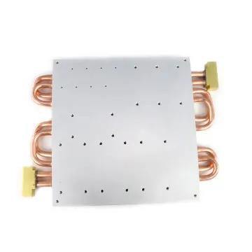 Fluid Cooling Plate Aluminum Heat Pipe