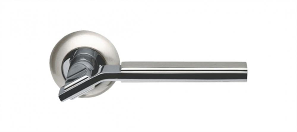 High quality Aluminum door handle on zinc rosette