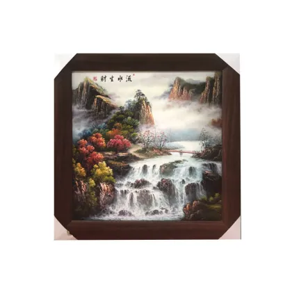 Modern Home Decor: Seascape and Landscape Paintings in Ceramic, Crystal, and Porcelain