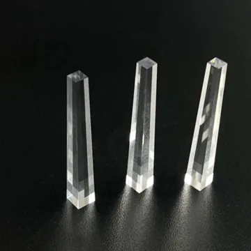 Custom BK7 Fused Quartz Optical Glass Prisms and Shapes