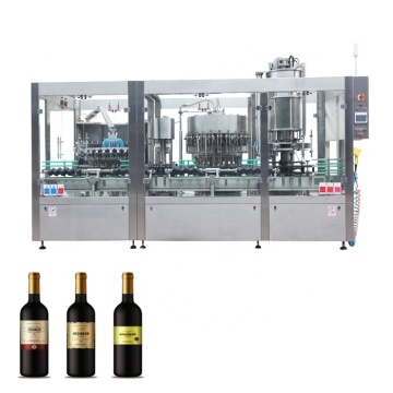 Red Wine Bottle Filling and Capping Machine for 200ml Bottles