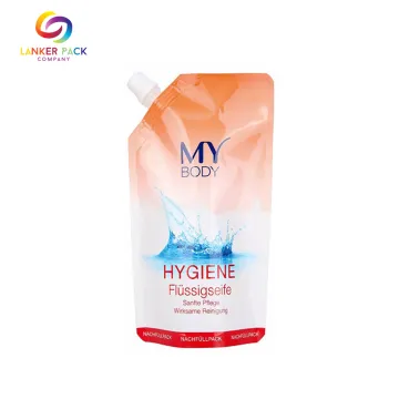 Custom High Barrier Spout Pouch For Bady Care