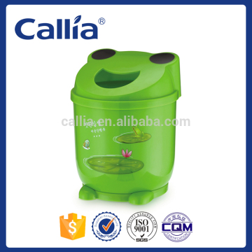 Plastic Mini frog shape towel tube round napkin holder tissue box