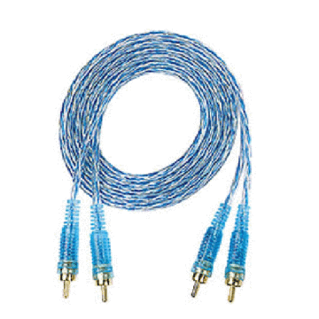 Sky Blue Wire Rca Cable 