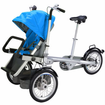 Folding Mother Baby Strollers Twins Stroller Bike