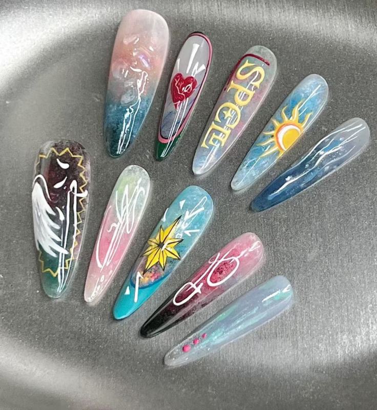 Vacation Ocean Vibe Manicure