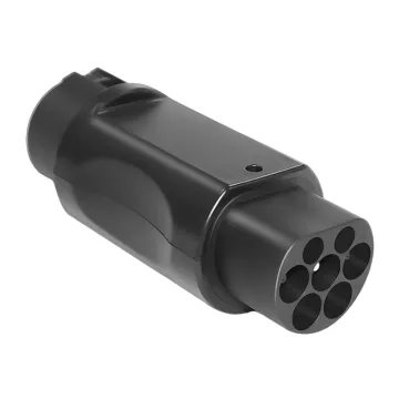 Portable 32A 250V AC SAE J1772 Type1 to GBT EV Adapter