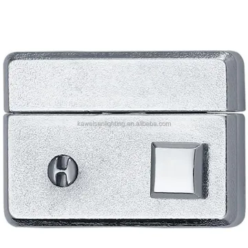  Oversized Rectangle Alloy Press Lock Clasp Watch Box with Wooden Case and Fixed Buckle Closure 