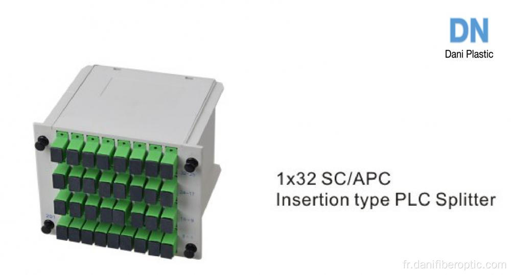 1/32 Type d&#39;insertion Splitter PLC