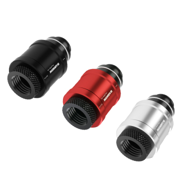 Barrow Mini Válvula de parada de agua MF G1/4 '' Tipo de empuje de la mano para la PC El enfriamiento de agua TTLPFG V2