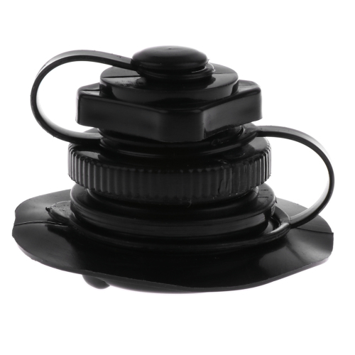 Plastic Inflatable Rib Air Valve Pump Twist Lock For Inflatable Boat Kayak Mattress Airbed Raft Boat Vent Black/ White