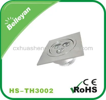 2012 hot sale cool price 4w high power led recessed ceilinglight