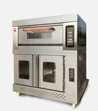 Basic Customization 2 Deck 4 Trays Gas Baking Oven Deck Oven Baking Machine Commercial Bakery Equipment Pizza Oven Bread Oven