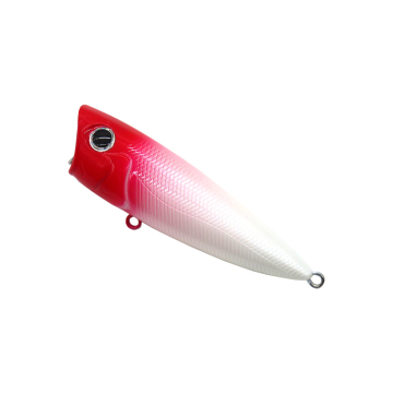 9g 69mm Floating Hard ABS Plastic Popper Lure - 3 Color Options for River Fishing