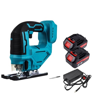 Lumberjack 21V Cordless Jig Saw with Lithium Batteries and Charger