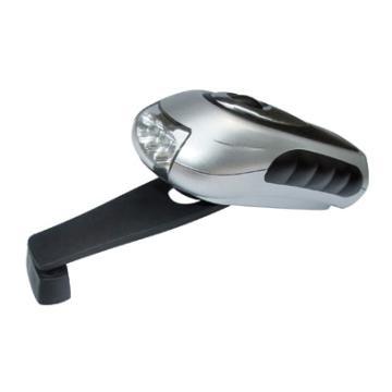 3LED dynamo flashlight