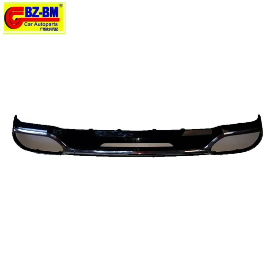 Front and Rear Bumper Chin Lower Rubber Skirt Hem Decorative Strip for Benz W204/W212/W251/W253