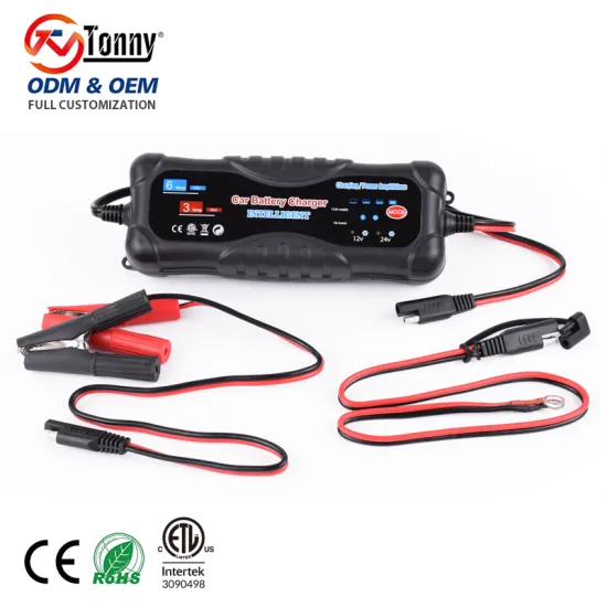 12V 6A & 24V 3A Smart LED Charger - Trickle Charger with 13.6V 4A Power Supply