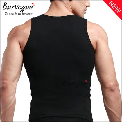 2016 New Arrival Summer Style Men's Waist Trainer Quick Dry Compression Undershirts Body Shaper