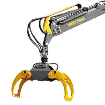 Koparka leśna rotator rotator hydrauliczny drewno drewniane drewniane pazury chwytak