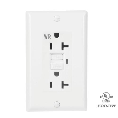 GFCI 125V Wall Outlets outdoor Approved Sockets