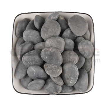 Black Cobblestones: Hot Selling Natural Washed Outdoor Garden Decoration Landscaping Rocks