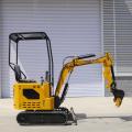 จัดส่งฟรี 1 ตันไปยัง EU Mini Excavator