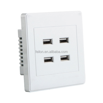 2pin to 6pin USB Wall Socket 5V 2100mA - Color Options Available