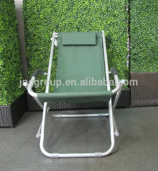 Aluminum frame folding beach chair